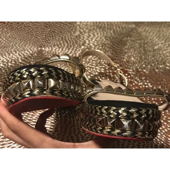 SOLD Christian Louboutin Cataclou Sandals 39 - Picture 3 of 8